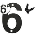 thumbnail image 1 of Dvruxg Metal Door Numbers, Home Address Numbers, Metal Outdoor Mailbox Number, Address Letters, Modern Metal Numbers Letters for Homes, Apartments, Hotels, Garages, Farms (3.5 Inches), 1 of 3