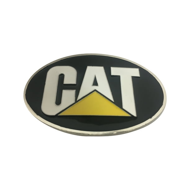 CAT Caterpillar Belt Buckle Equipment Diesel Power Metal Farming
