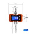 thumbnail image 4 of Lcd Digital Hanging Scale Crane Hook Scale 1000Kg Industrial Crane Scale Charged, 4 of 8