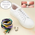 thumbnail image 6 of , Elastic Shoe , Size Adult and with Metal Buckles Older - White, 6 of 8