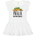 thumbnail image 3 of Inktastic Hello, Beaches Group of Pineapples Girls Baby Dress, 3 of 5