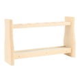 thumbnail image 1 of Wooden Detachable Test Tube Holder Stand Vial Rack Tube Rack Double Panel,Test Tube Rack for Microcentrifuge Tubes, 1 of 7