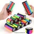 thumbnail image 3 of 3D Rotate Slide Puzzle Tower - Interactive Educational Magic Cube Toy with Sliding Mechanism - Perfect Christmas Gift for Kids & Children, Enhancing Intelligence and Problem-Solving Skills, 3 of 5