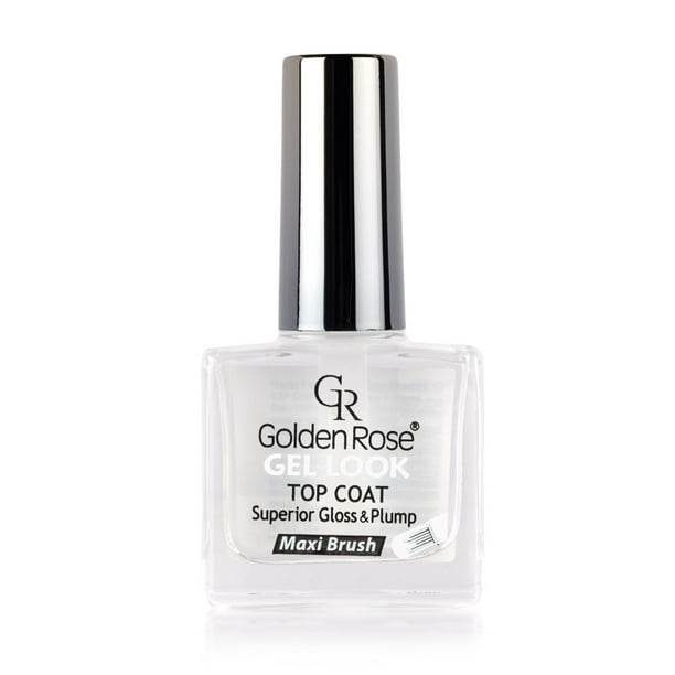 Golden Rose Gel Look Top Coat Nail Polish Walmart Com Walmart Com