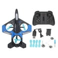 thumbnail image 1 of Drones RC Aviones Portátiles de Control Remoto EPP con Luces LED de Color y Hélices de Repuesto Batería Única Azul Sincero, 1 of 10