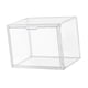 thumbnail image 3 of Caja de almacenamiento de zapatos, contenedor de zapatillas con puerta, estuche de exposición transparente, organizador de almacenamiento de zapatos Sin divisor 36x27x22cm, 3 of 9