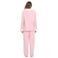 thumbnail image 4 of Casual Nights Fleece Pajama Set for Women, Soft Winter Pajamas with Pockets Lounge Set, 4 of 5