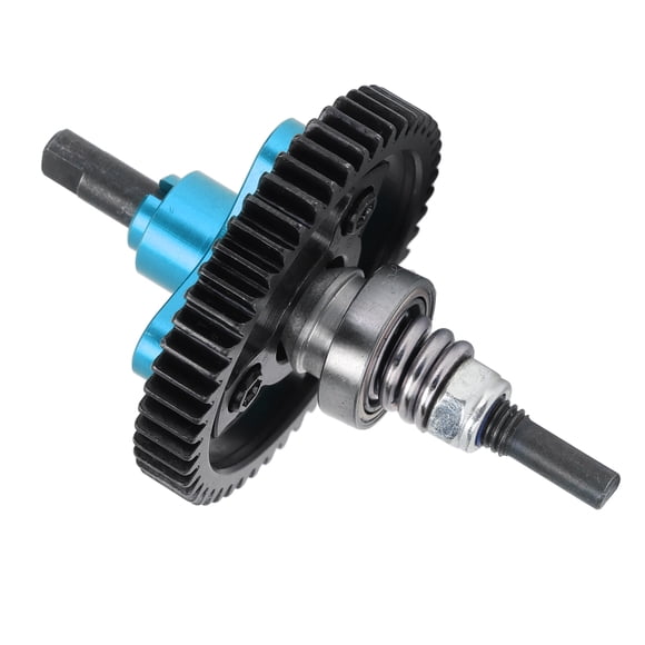 Pantoufle à Engrenage Différentiel, Pantoufle Différentielle à Installation Facile Performance Précise et Stable 50T Faible Bruit pour Voiture Télécommandée 1/10 Rouge, Bleu
