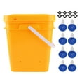 thumbnail image 2 of Bebedero Automático Para Pollos, Kit De Comedero Para Bebederos Para Aves De Corral Con Cubo De 12L, Para Pollo, Ganso, Pato, Codorniz Y Paloma, 2 of 7