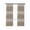 Brown, variant on Grey Ombre Wooden Blackout Curtains, Light Blocking Print Window Curtains, Farmhouse Retro Gray Wood Gradient Thermal Insulated Window Drapes for Living Room Kitchen Cafe 2 Panels, 84"W x 84"L