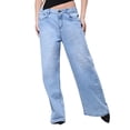 thumbnail image 1 of Jeans de Dama Recto Savi Jeans SB4701C Tiro Alto Azul, 1 of 5