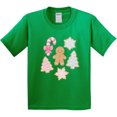 thumbnail image 3 of Inktastic Gingerbread Cookies and Christmas Candy Youth T-Shirt, 3 of 5