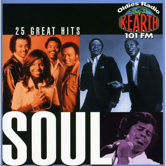 Various Artists - K-Earth Oldies Radio - Motown, Soul and Rock N Roll: Soul - Music & Performance - CD