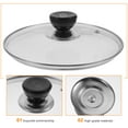 Household Pot Glass Lid Cookware Glass Cover Replacement Pot Lid