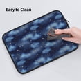 thumbnail image 5 of Pofeuu Starry Sky Print Laptop Carrying Case,13-15-Inch Laptop and Tablet, Sleek Design, Durable and Water-Repellent Fabric, Business Casual or School-15 inch, 5 of 8