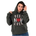 thumbnail image 3 of Best Mom Ever Worlds Mothers Day Love Hoodie Sweatshirt Women Brisco Brands S, 3 of 6