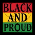 thumbnail image 3 of Prime, Marcus 15x15 Black Modern Framed Museum Art Print Titled - Black and Proud 1, 3 of 5
