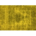 thumbnail image 1 of Ahgly Company Machine Washable Indoor Rectangle Oriental Yellow Industrial Area Rugs, 2' x 3', 1 of 4