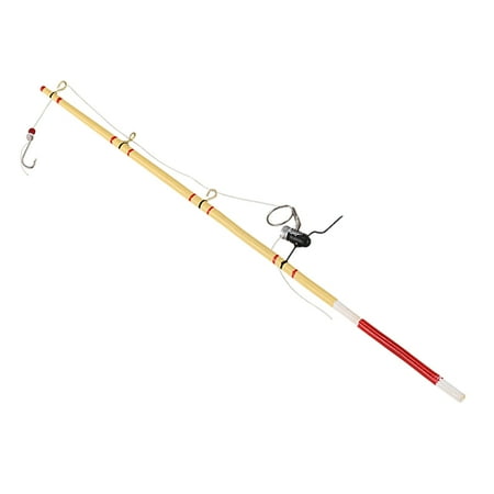 

1/12 Miniature Fishing Rod Fishing Tool Model Toy Doll Doll House Decoration Accessories Children Doll House Diy Fishing Rod