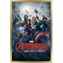 Marvel Cinematic Universe - Avengers - Age of Ultron - One Sheet Wall Poster, 14.725" x 22.375", Framed