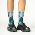 thumbnail image 4 of Fuzoiu Airplane Shark Print Kids Socks For Boys Girls,Grip Crew Socks with Non Slip,Lightweight Stretch Crew Socks,Toddlers Crew Boot Socks, 4 of 5