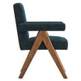 thumbnail image 5 of Modway Lyra Fabric Dining Room Chair - Set of 2 in Azure Fabric, 5 of 10