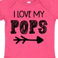 thumbnail image 4 of Inktastic I Love My Pops with Arrow Boys or Girls Baby Bodysuit, 4 of 5
