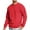 Red, variant on Mlzmgr Sweatshirts Men Crew Neck Long Sleeve Shirts Casual Running Outdoor Mens Tops S-3XL Solid Color