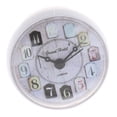 thumbnail image 1 of Reloj de pared de succión Zulema blanco, 1 of 8