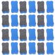 thumbnail image 1 of 24Pcs Dry Erase Erasers Whiteboard Erasers EVA Felt Cloth Erasers Bone-shaped Whiteboard Erasers, 1 of 4