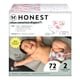 thumbnail image 1 of Pañales The Honest Company Clean Conscious, talla 2, 12 a 18 libras, 72 °C, 1 of 9