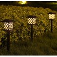 thumbnail image 4 of XISOBO 2 Pack Solar Stake Lights Garden Decorative Lights ,Auto On/Off, 4 of 4