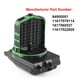 thumbnail image 5 of Ajustador de colector de admisión Speravity pieza de repuesto plástico para automóvil, 5 of 6