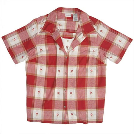 Women's Plus Daisy Top