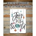 thumbnail image 5 of Metal Sign - Joy To The World - Durable Metal Sign - Use Indoor/Outdoor - Makes a Great Christmas Decor and Inspirational Gift Under $25 (12" x 18"), 5 of 5