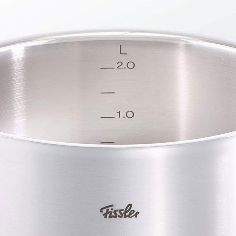 Stainless 10.9 Collection Fissler Stew Pro Original Pot, Quart Steel