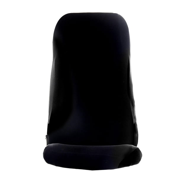 Funda para silla de ordenador Zulema impresa Protector extraíble Negro