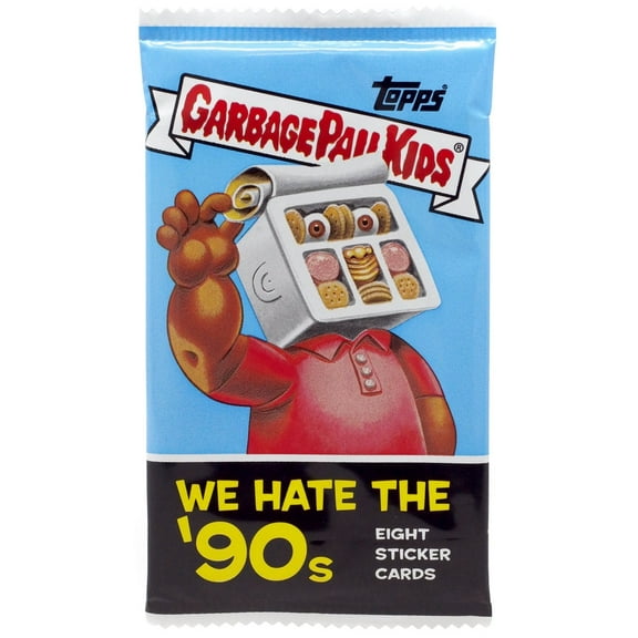 Garbage Pail Kids Topps 2019 We Hate the '90s Trading Card Sticker BLASTER Pack (1 pack-8 cards per pack)