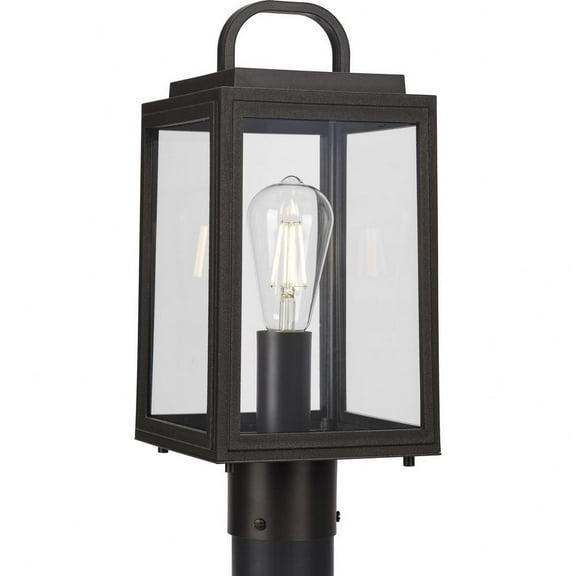 P540064-020-Progress Lighting-Grandbury - 1 Light Outdoor Post Lantern In Transitional Style made with Durashield for Coastal Environments-Antique