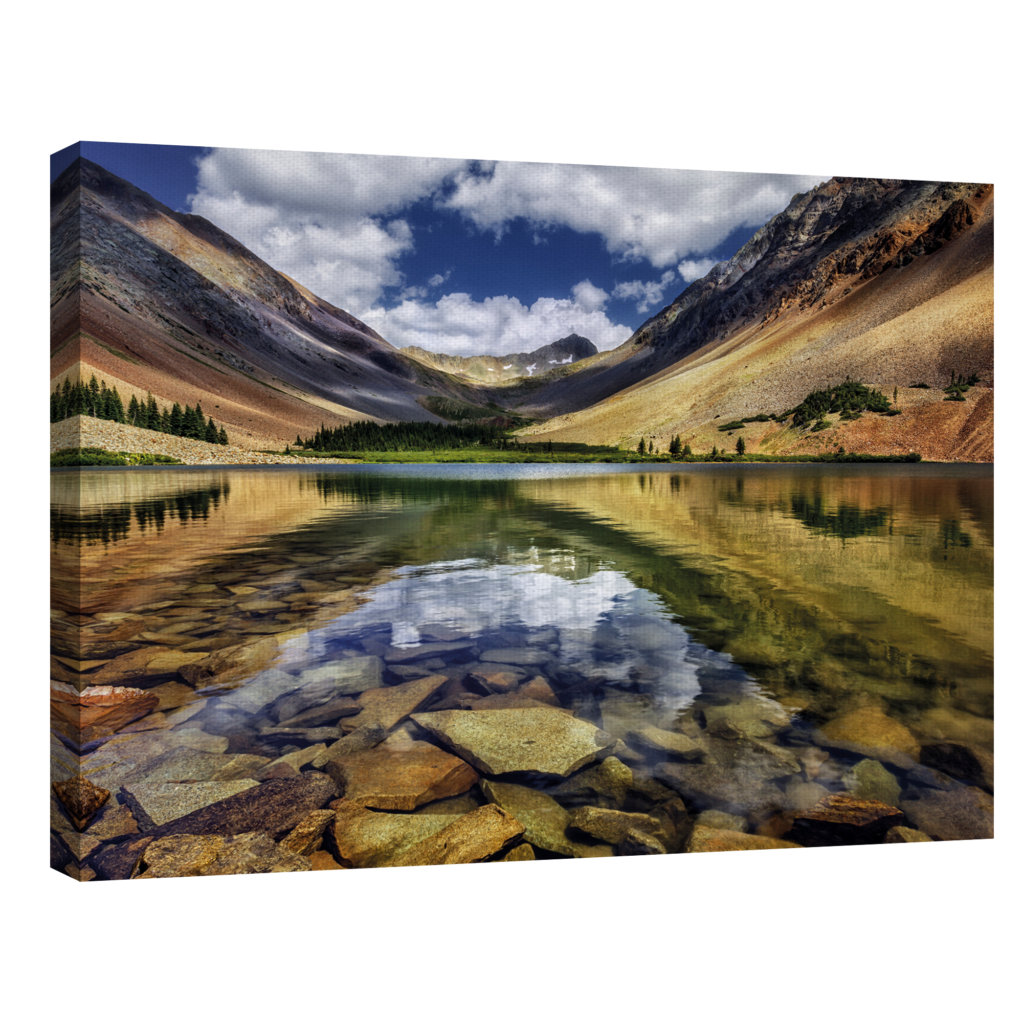 Mountain Blends by Michael Greene Landscape Canvas Art