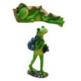 thumbnail image 1 of Estatua en miniatura Zulema de jardín al aire libre 2 piezas Figuras de Ranas simuladas, 1 of 8
