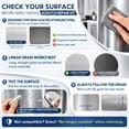 thumbnail image 4 of Stainless Steel Scratch Remover Kit Use to Remove Scratches From Non-Coated Stainless Steel Metal for Refrigerators,Fridge,Stoves,Sinks,Dishwasher Door,Appliance Scratch Repair Removal, 4 of 9