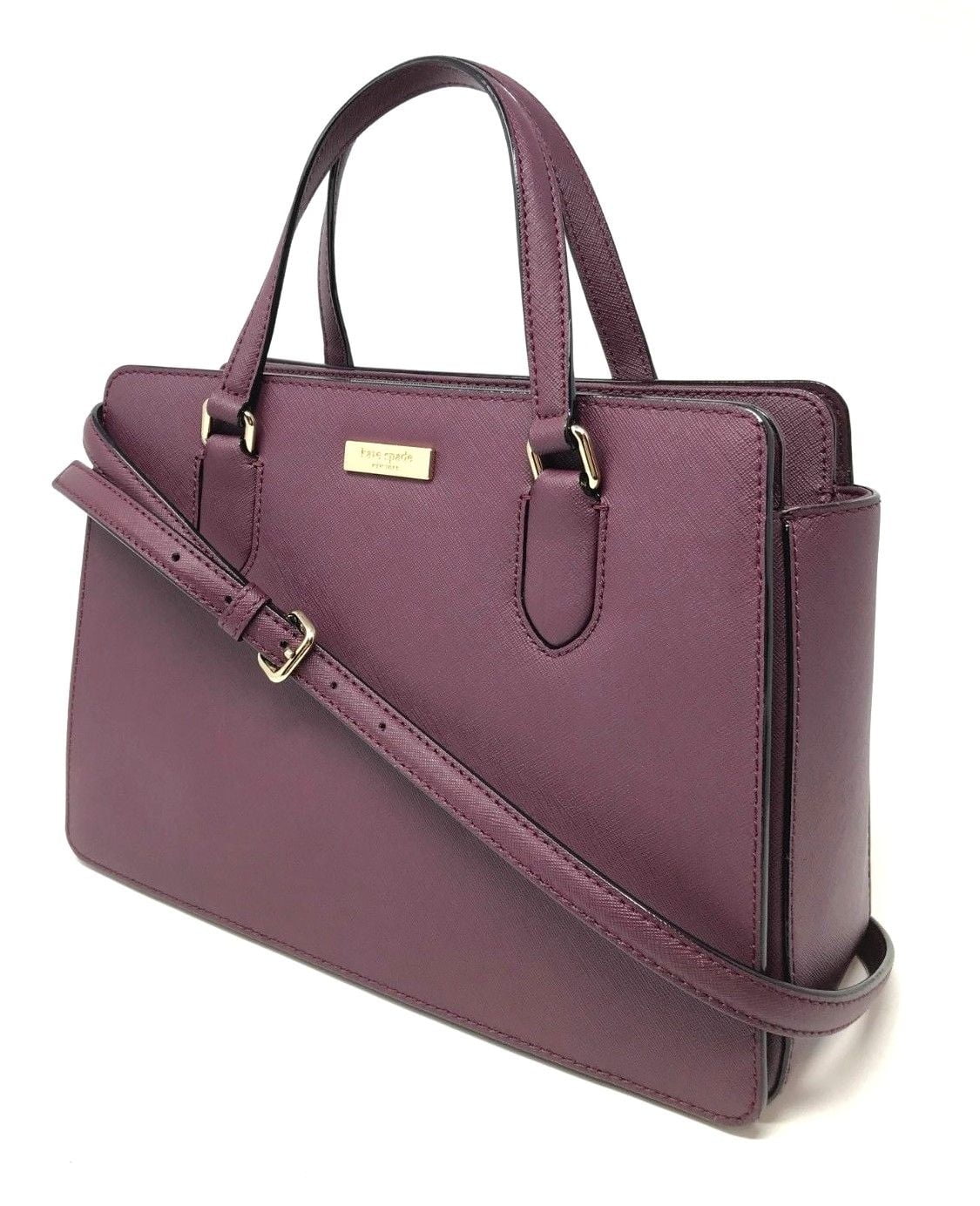 Kate spade reese laurel way deep plum Clearance