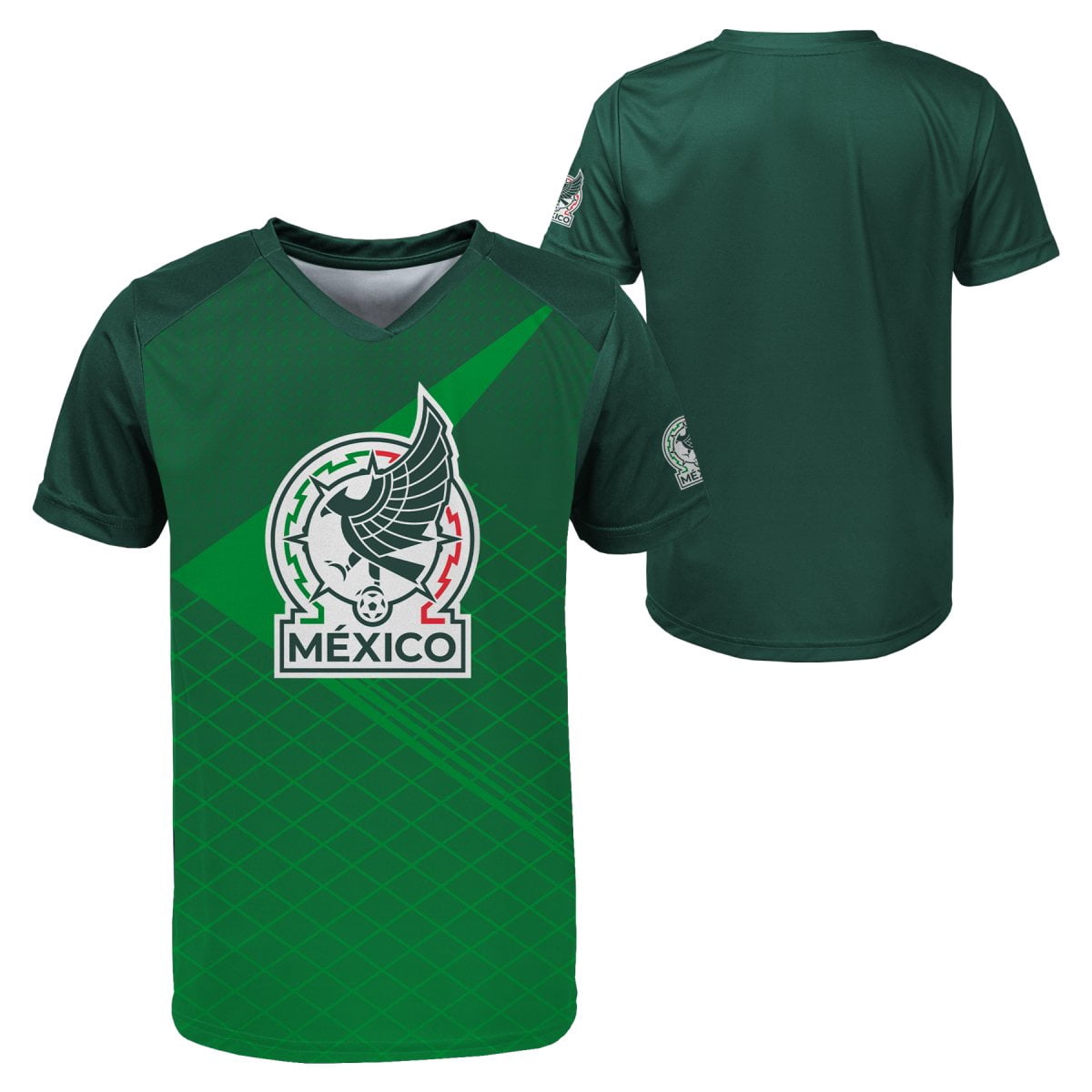 Mexico Men's National Soccer Team Jersey, FMF T Shirt for Men