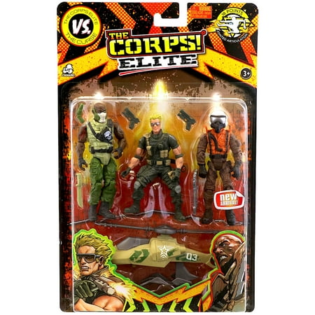 Action Helicopter - Corps Elite Action Figure Set 3.75