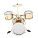 thumbnail image 1 of Conjunto de Batería Modelo Instrumento Musical Coleccionables Hugo Dorado 1:12, 1 of 7