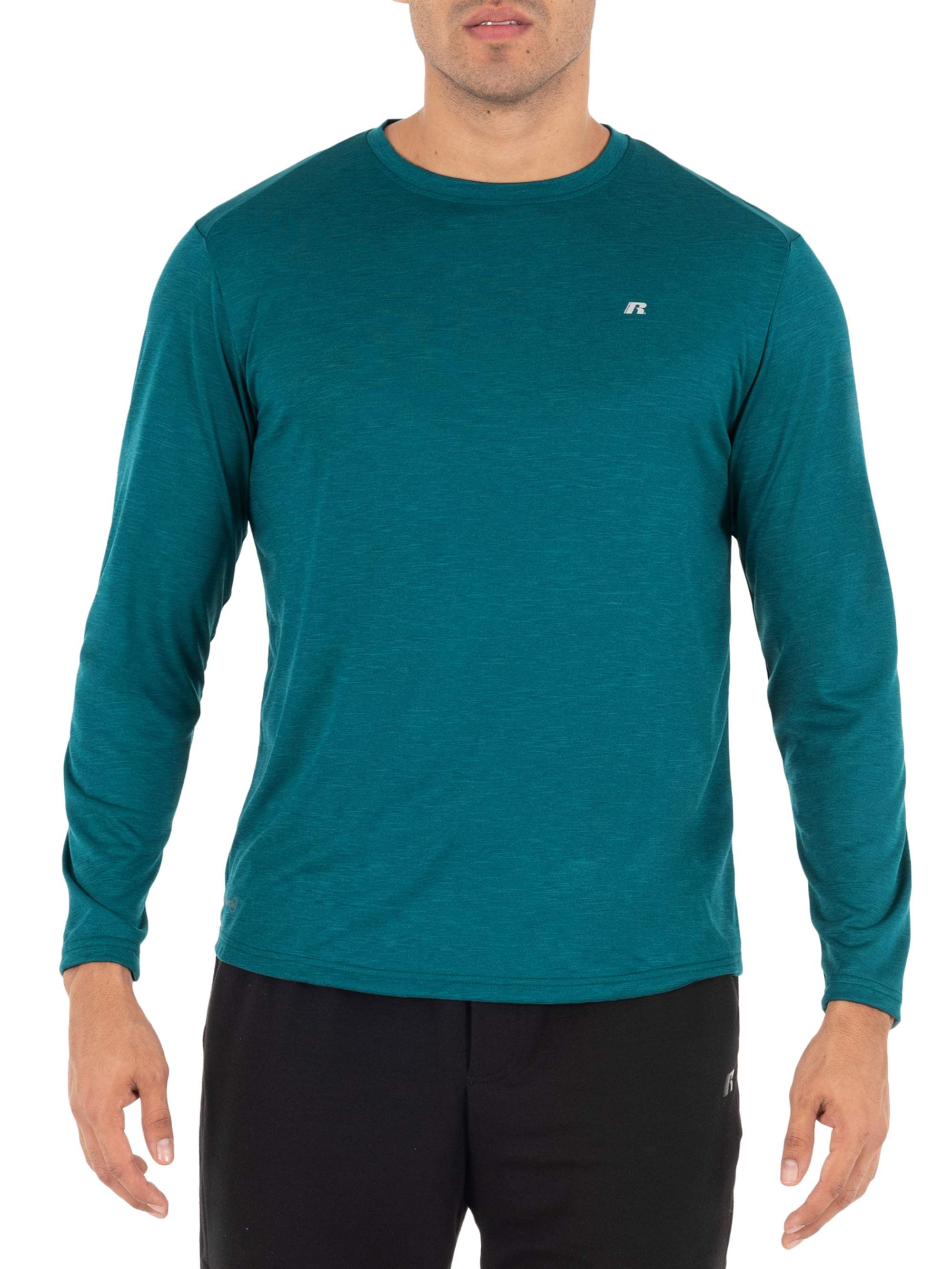 russell long sleeve dri fit shirts walmart