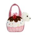thumbnail image 2 of Aurora World Fancy Pals Pet Carrier Sweets Cupcake & Puppy Plush, 2 of 4