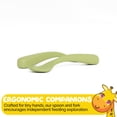 thumbnail image 4 of Muqee Peeko Infant Feeding Sets with Suction Bottom in Green color with Tray and Utensils - (3 Piece Set), 4 of 10