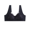 thumbnail image 1 of Sujetador de cierre frontal para mujer Sujetador de talla grande con relleno fino de encaje sin Irfora Ropa interior de mujer, 1 of 4